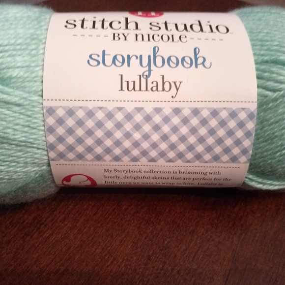 6 Skeins - Storybook Lullaby Yarn in Mint, Stitch Studio by Nicole - Picture 9 of 9